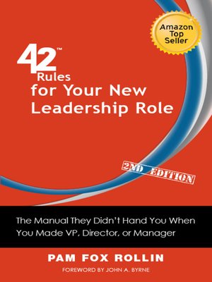cover image of 42 Rules for Your New Leadership Role